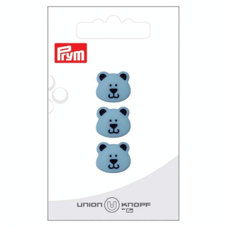 Bouton Polyester 15 mm 3 pcs Tête d'Ours - Prym - Rougier et Plé