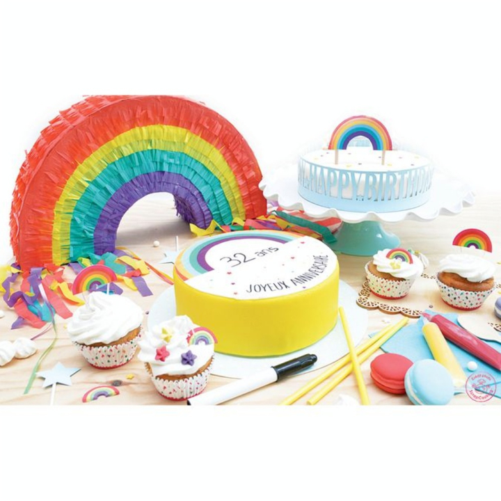 Piñata Arc-en-ciel - ScrapCooking - Rougier et Plé