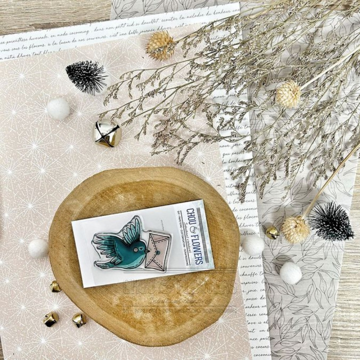 Tampon transparent Little bird - Chou & Flowers - Rougier et Plé
