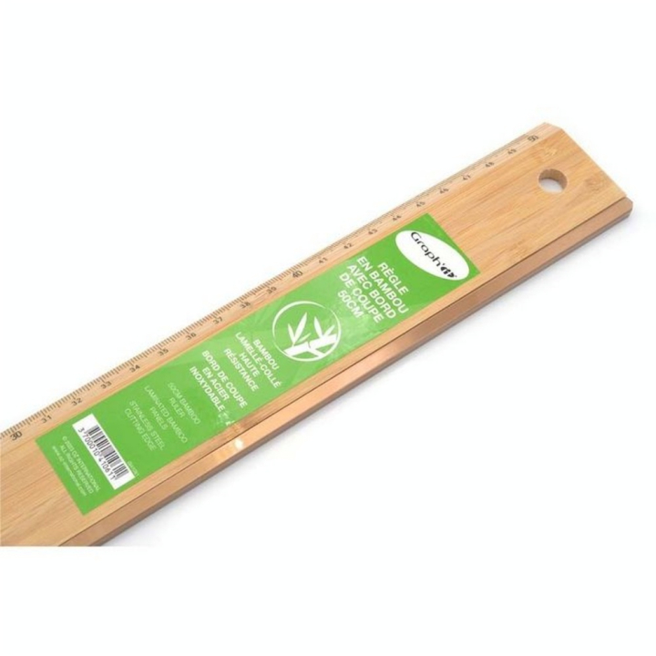 Règle de coupe en bambou 50 cm - Graph'it - Rougier et Plé