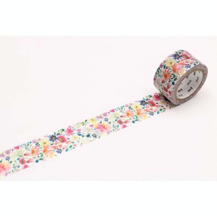 Masking Tape Bluebellgray Zinnia 2, 4cm x 7 m - Masking Tape mt - Rougier et Plé
