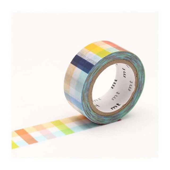 Masking Tape Double-Face Plaid 15 mm x 5 m - Masking Tape mt - Rougier et Plé