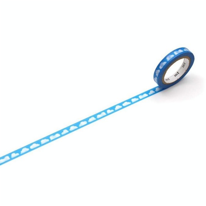 Masking Tape Nuages 0,7 cm x 7 m - Masking Tape mt - Rougier et Plé