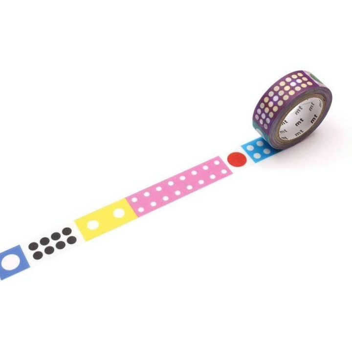 Masking Tape Kapitza Polka 15 mm x 7 m - Masking Tape mt - Rougier et Plé