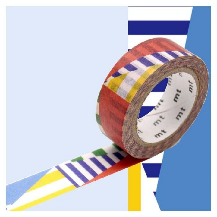 Masking Tape Papier Tigre Le Nautique 15 mm x 7 m - Masking Tape mt - Rougier et Plé