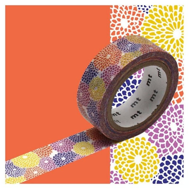 Masking Tape Sousou Dahlia 15 mm x 7 m - Masking Tape mt - Rougier et Plé