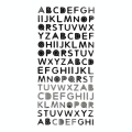 Autocollants Alphabet PVC Argenté - Artemio - Rougier et Plé
