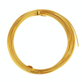 Fil aluminium ø 1,5 mm x 5 m Doré - Artemio - Rougier et Plé