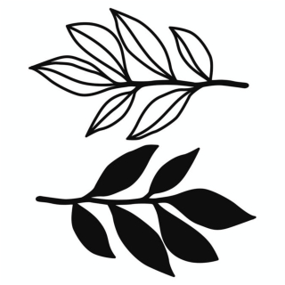 Matrice de Découpe Die Slow Life feuilles - Artemio - Rougier et Plé