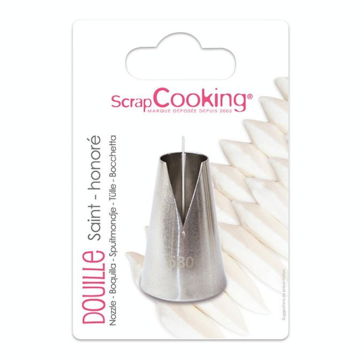 Douille Saint-honoré en inox - ScrapCooking - Rougier et Plé