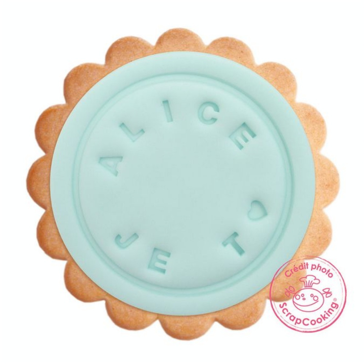 Tampon messages - ScrapCooking - Rougier et Plé