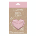 Moules silicone individuels cœurs diamant x 6 pcs - ScrapCooking - Rougier et Plé