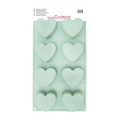 Moule silicone 8 cœurs - ScrapCooking - Rougier et Plé