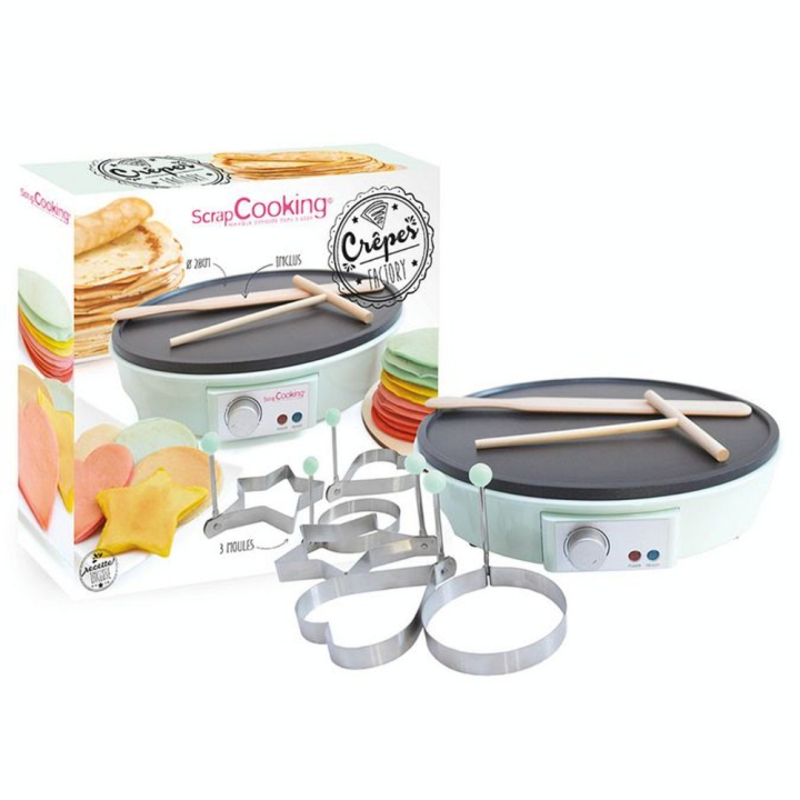 Machine Crêpes factory - ScrapCooking - Rougier et Plé