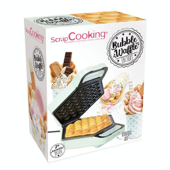 Machine Bubble waffles factory - ScrapCooking - Rougier et Plé