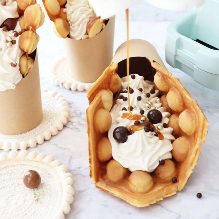 Machine Bubble waffles factory - ScrapCooking - Rougier et Plé