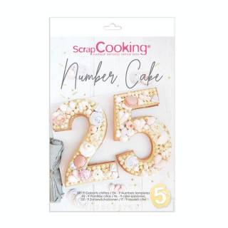 Kit Number cake - ScrapCooking - Rougier et Plé