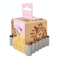 Tampon biscuit bois Licorne + découpoir - ScrapCooking - Rougier et Plé