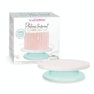Plateau tournant Ø28 cm - ScrapCooking - Rougier et Plé