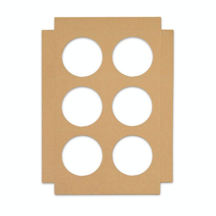 Boîtes pour 6 cupcakes - ScrapCooking - Rougier et Plé