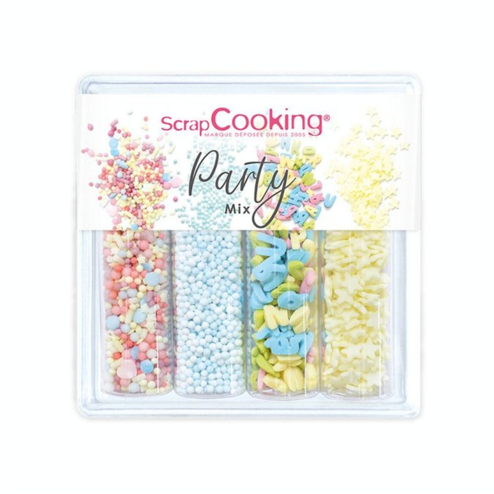 Décors sucrés Mix 65g - ScrapCooking - Rougier et Plé