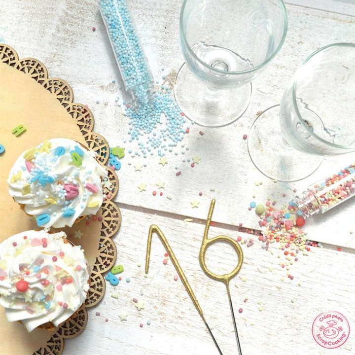 Décors sucrés Mix 65g - ScrapCooking - Rougier et Plé