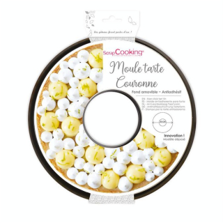 Moule à tarte Couronne Ø 30 cm - ScrapCooking - Rougier et Plé