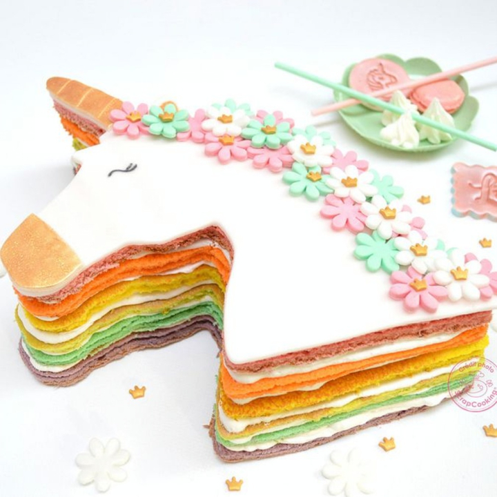 Moule Découpoir inox XXL Licorne - ScrapCooking - Rougier et Plé