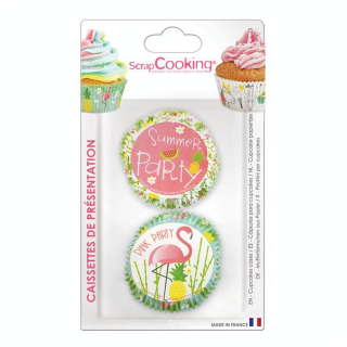 Caissettes Summer 36 pcs - ScrapCooking - Rougier et Plé
