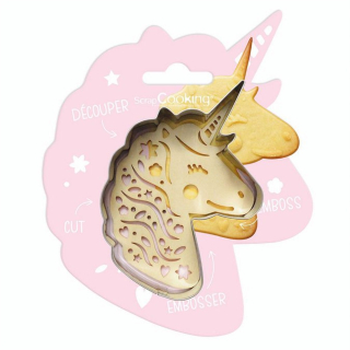 Découpoir + embosseur bois Licorne - ScrapCooking - Rougier et Plé