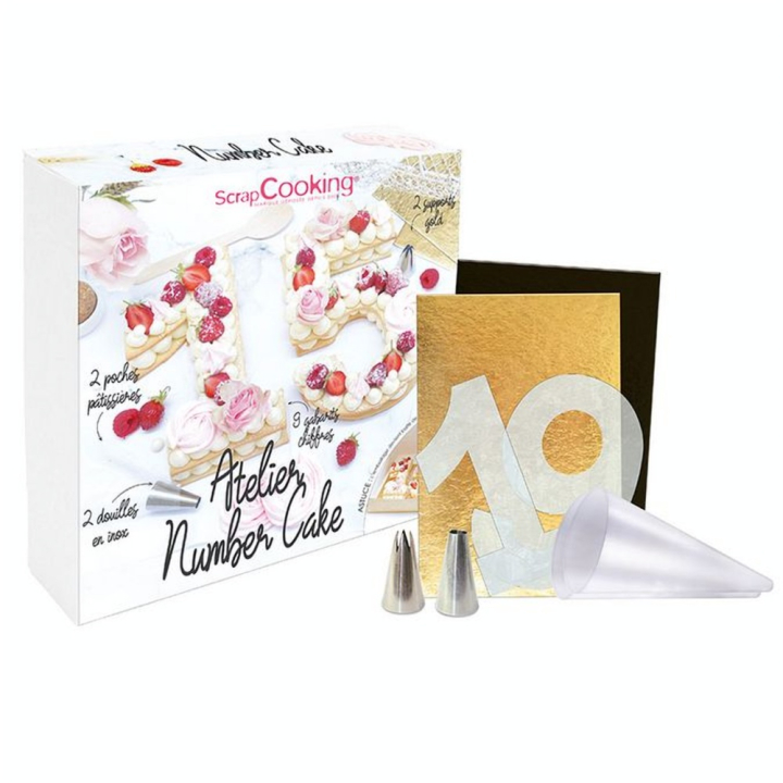 Atelier number cake - ScrapCooking - Rougier et Plé