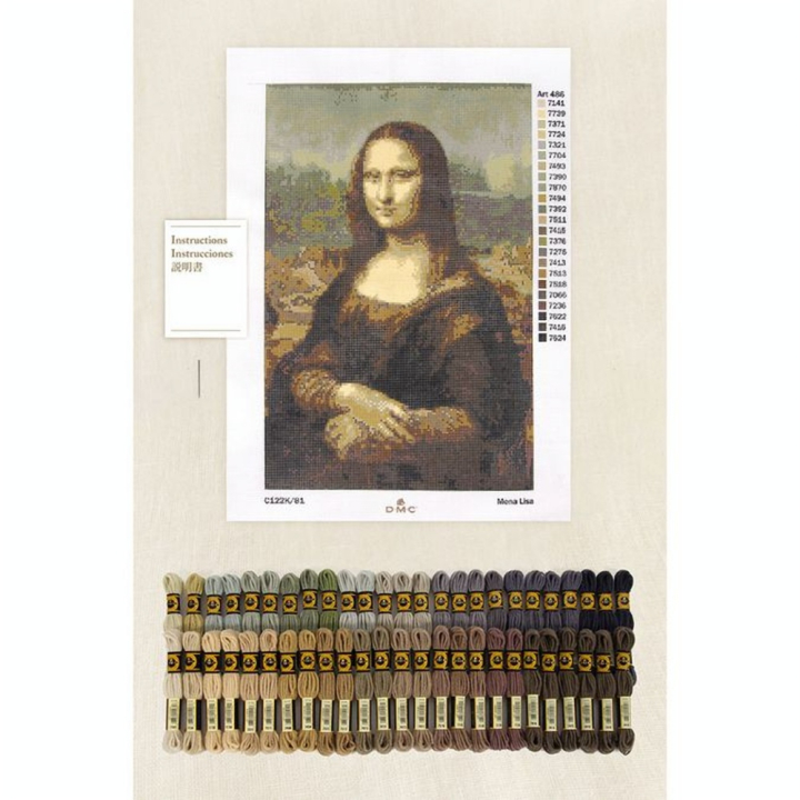 Kit de Tapisserie Mona Lisa - DMC - Rougier et Plé