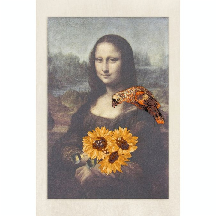Kit de broderie traditionnelle Mona Lisa & Les Tournesols - DMC - Rougier et Plé