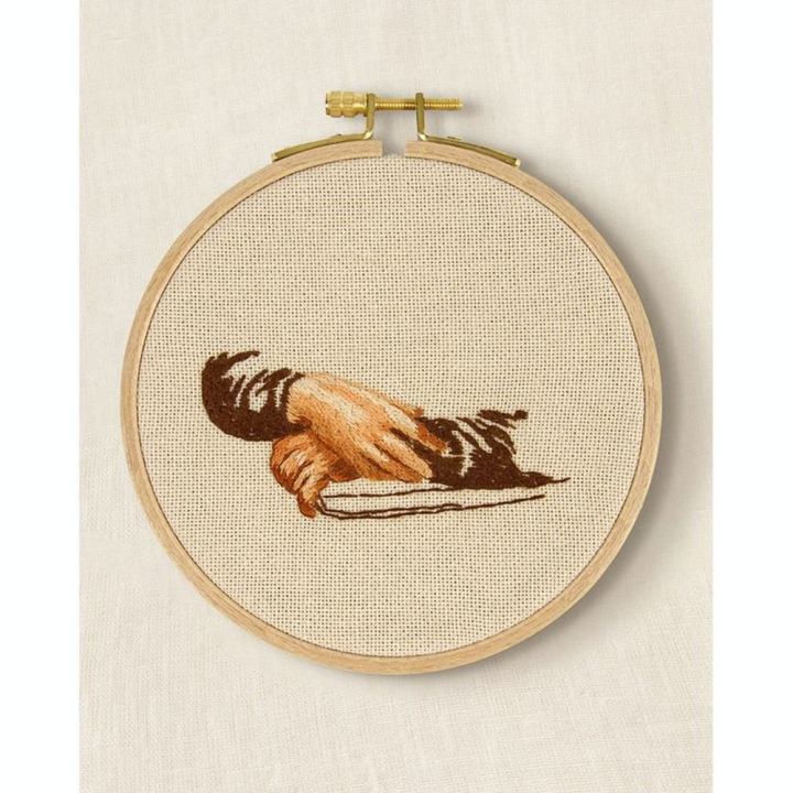 Kit de broderie traditionnelle Les Mains de Mona Lisa - DMC - Rougier et Plé