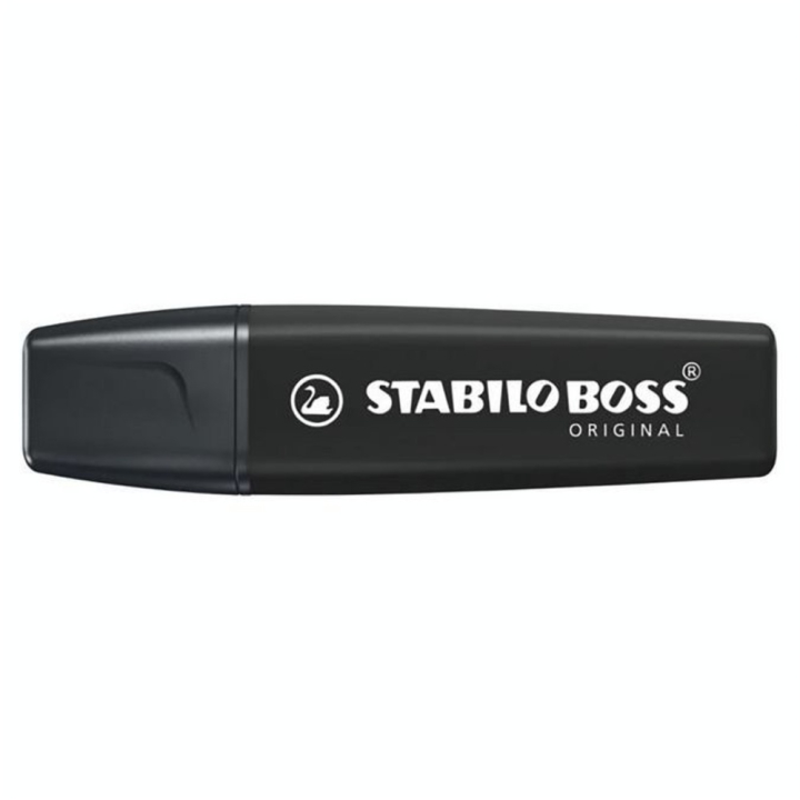 Surligneur BOSS ORIGINAL Marker Noir - STABILO - Rougier et Plé