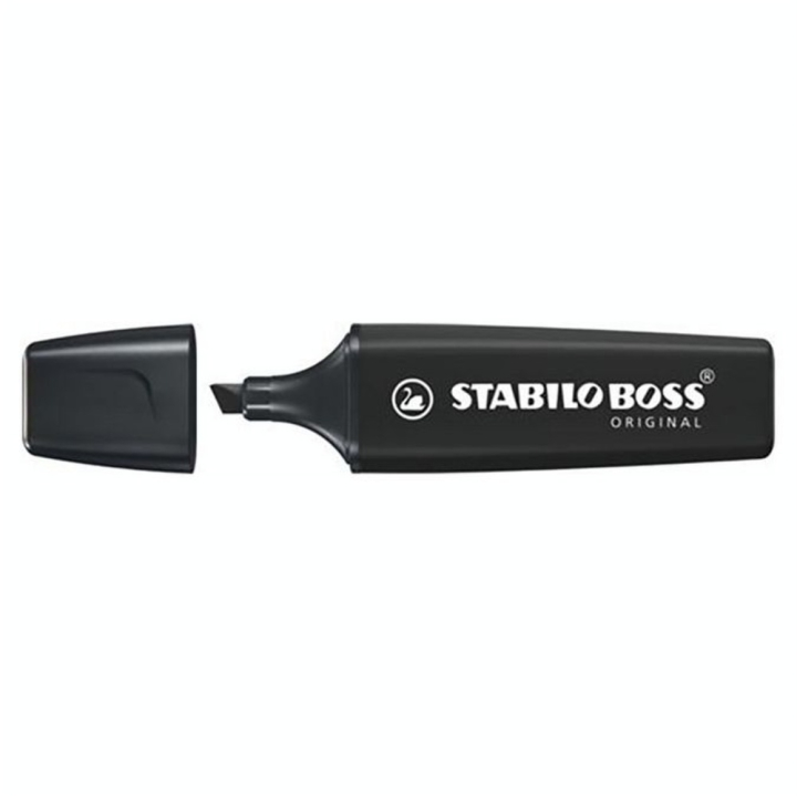 Surligneur BOSS ORIGINAL Marker Noir - STABILO - Rougier et Plé