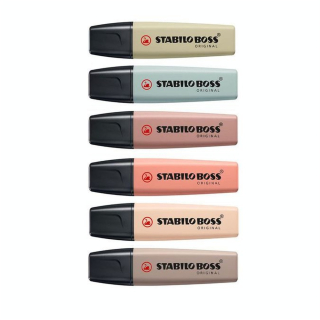 Surligneur BOSS ORIGINAL NatureCOLORS - STABILO - Rougier et Plé