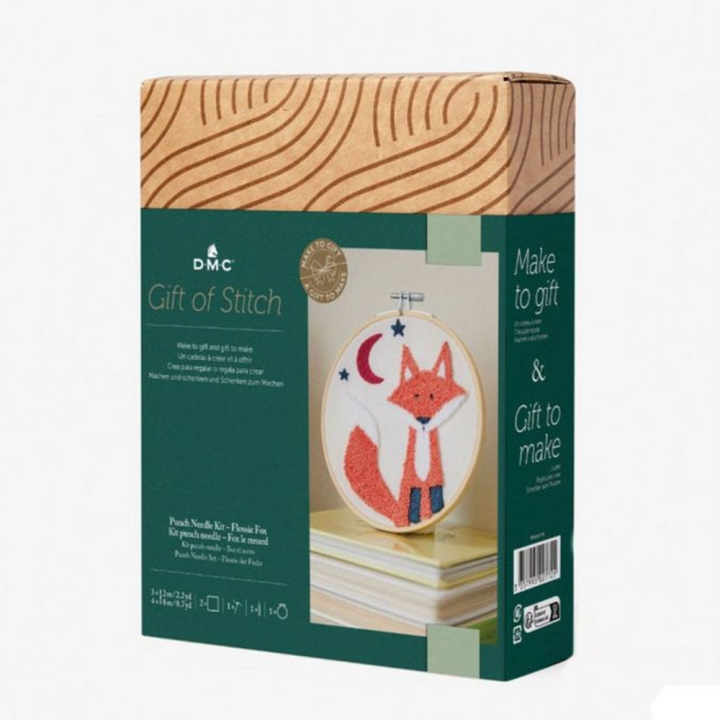 Punch needle Kit Bébé renard - DMC - Rougier et Plé