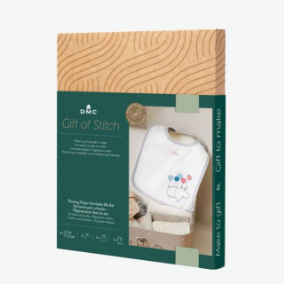 Bavoir à broder Kit Bébé à broder - DMC - Rougier et Plé
