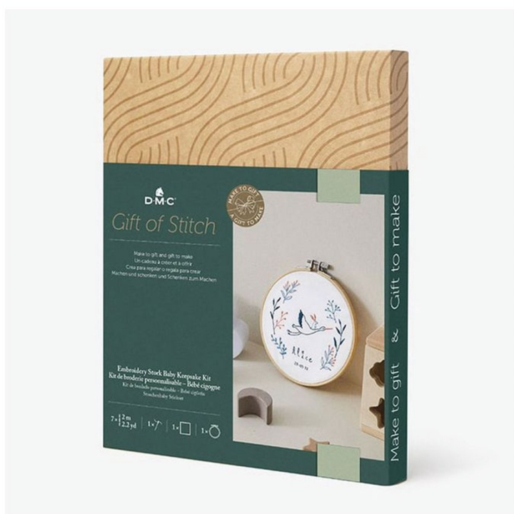 Broderie Kit Tradi cigogne - DMC - Rougier et Plé