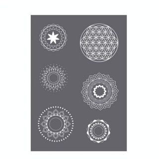 Pochoir de sérigraphie Mandala A5 - Rayher - Rougier et Plé