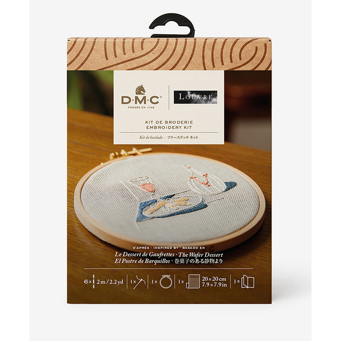 Kit de broderie traditionnelle Le Dessert de Gaufrettes - Rougier et Plé