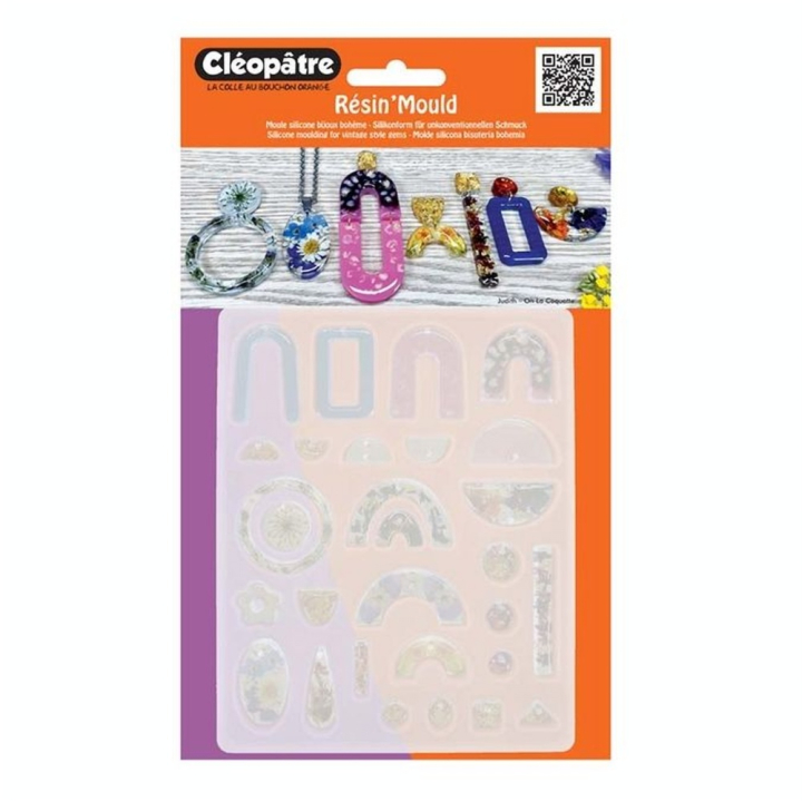 Moule silicone Résin'Mould Bijoux bohème - Cléopatre - Rougier et Plé