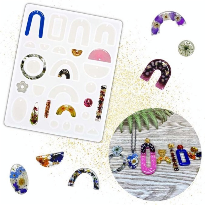 Moule silicone Résin'Mould Bijoux bohème - Cléopatre - Rougier et Plé