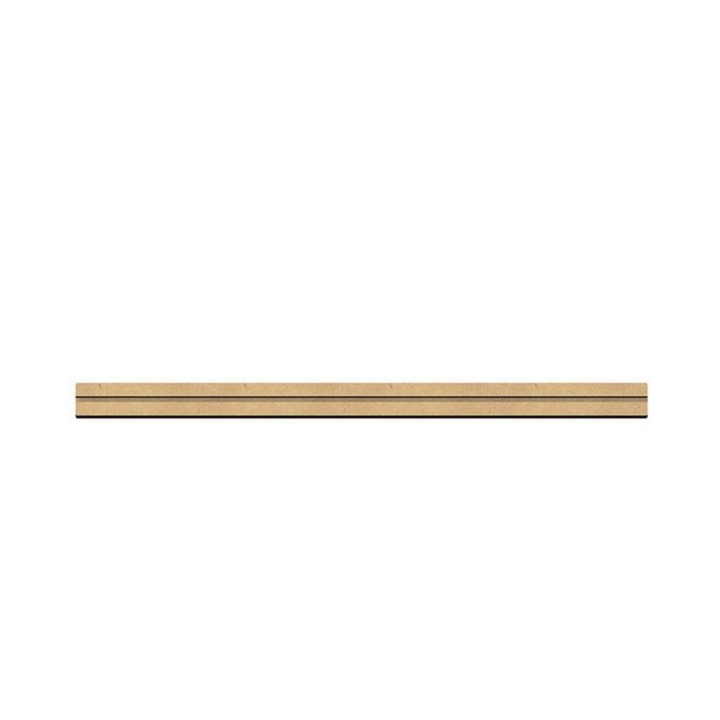 Réglette en bois 6 mm 58 x 3.5 cm - Aladine - Rougier et Plé