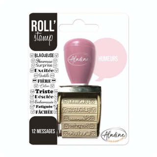 Tampon roll'Stamp Humeurs - Aladine - Rougier et Plé