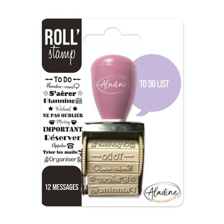 Tampon roll'Stamp To do list - Aladine - Rougier et Plé
