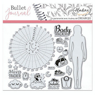 Tampon transparents Stampo bullet Trackers N°2 - Aladine - Rougier et Plé