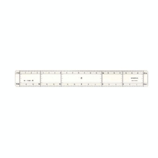 Règle à lavis 30 cm Réduction 1/60 et 1/70 - Minerva - Rougier et Plé