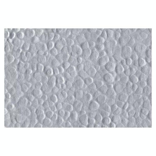 Papier Texture métal martelé argenté 30 x 30 cm - Artemio - Rougier et Plé